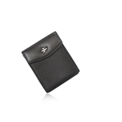 JW 16878 BK – Pebbled Leather Wallet with Coin Pocket