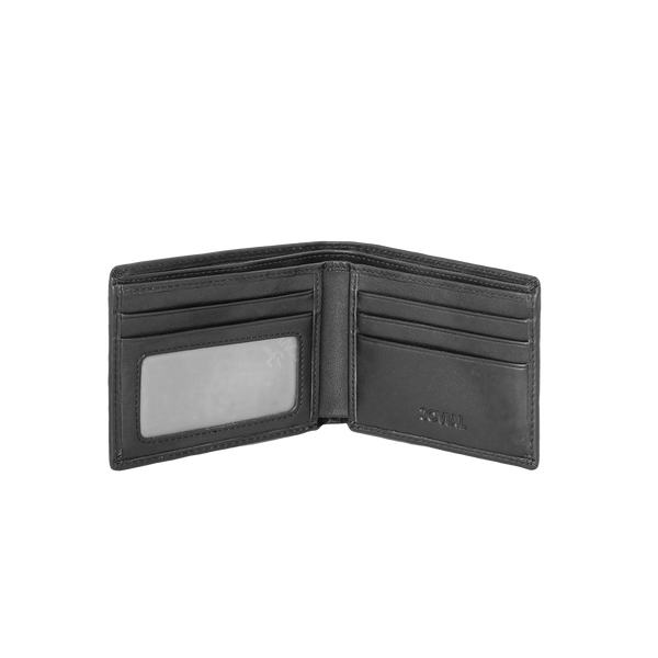 JW 208 BK –  Woven Bi-Fold Wallet