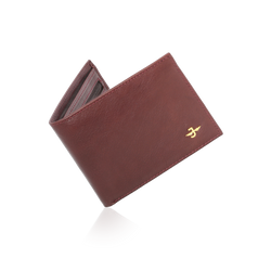 JW 208 RD – Bi-Fold Wallet with Zip Pocket